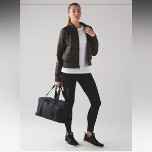 Lululemon - Non Stop Bomber (Reversible) in Dark Olive